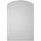 Ekena Millwork Arch Top Surface Mount PVC Gable Vent: Functional, w/ 3-1/2"W x 1"P Standard Frame, 24"W x 36"H GVPAR24X3601SF - alternate 4
